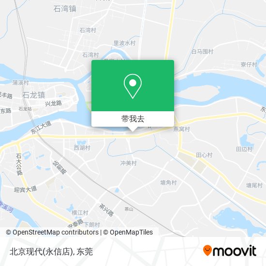 北京现代(永信店)地图