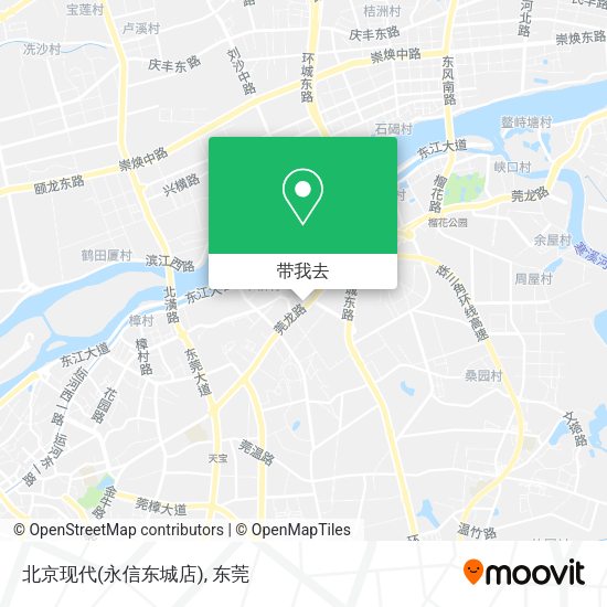 北京现代(永信东城店)地图