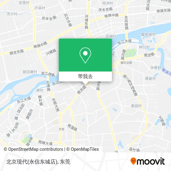 北京现代(永信东城店)地图