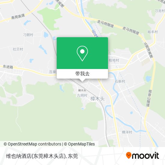维也纳酒店(东莞樟木头店)地图