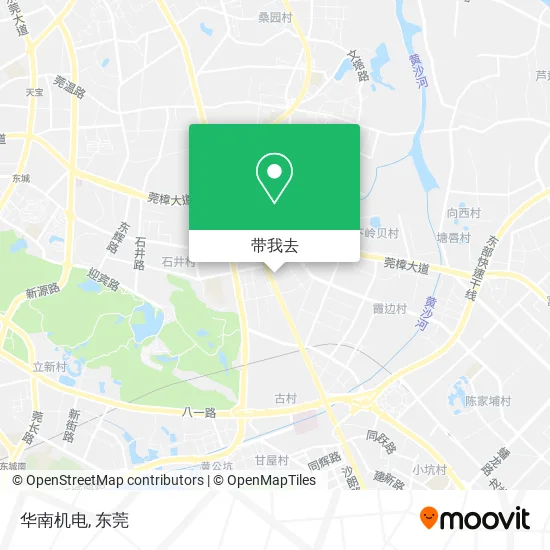 华南机电地图