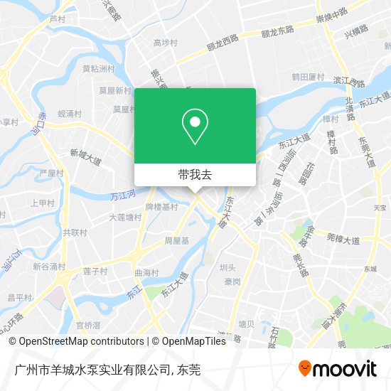 广州市羊城水泵实业有限公司地图