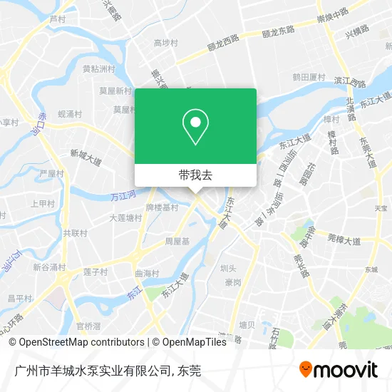 广州市羊城水泵实业有限公司地图