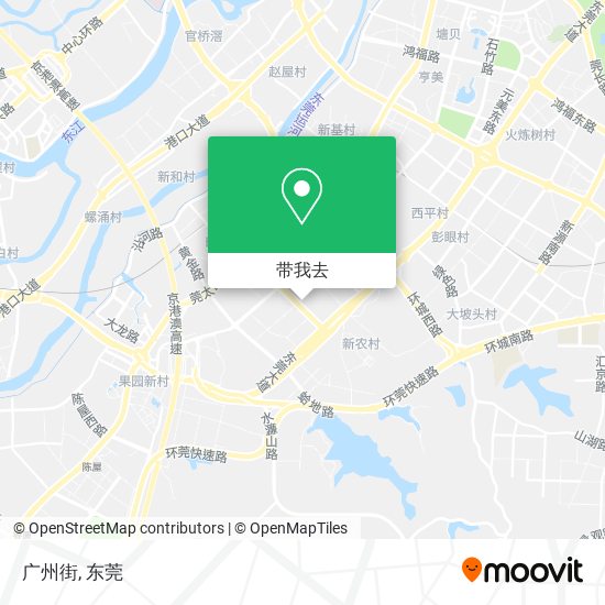 广州街地图
