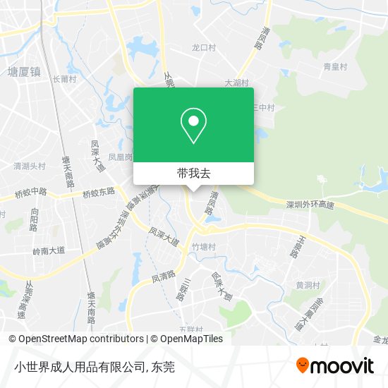 小世界成人用品有限公司地图