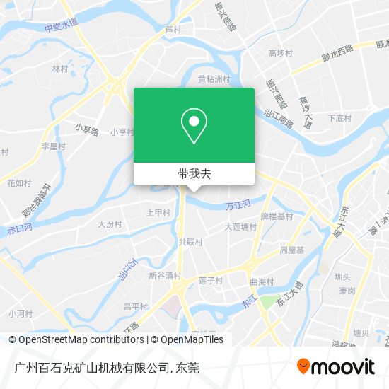 广州百石克矿山机械有限公司地图