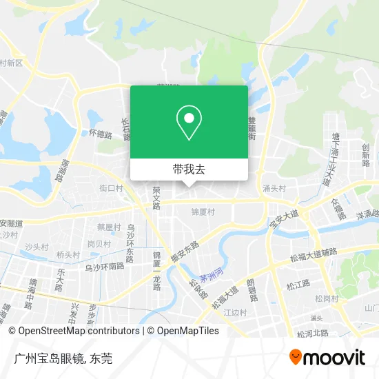 广州宝岛眼镜地图