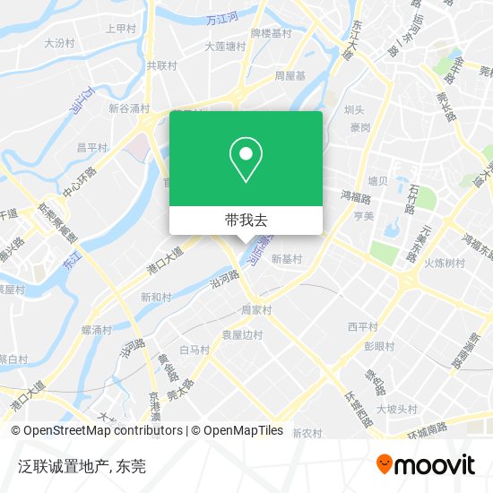 泛联诚置地产地图