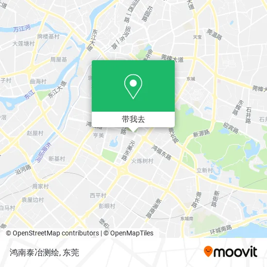 鸿南泰冶测绘地图