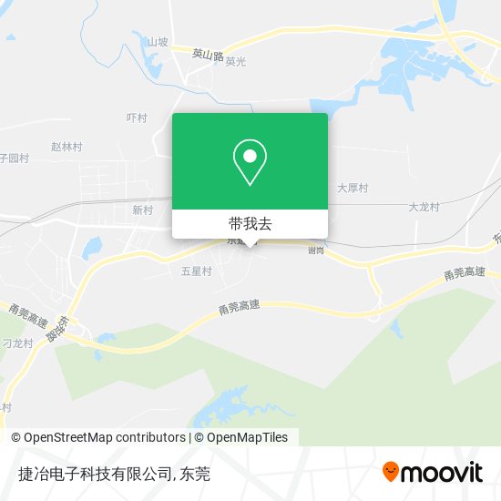 捷冶电子科技有限公司地图