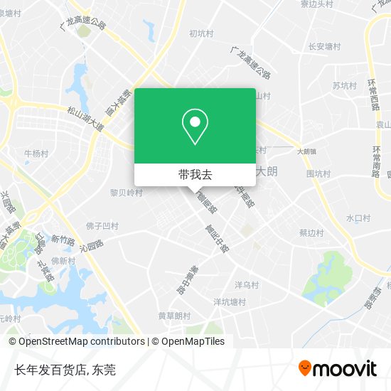 长年发百货店地图