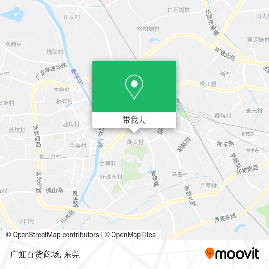 广虹百货商场地图