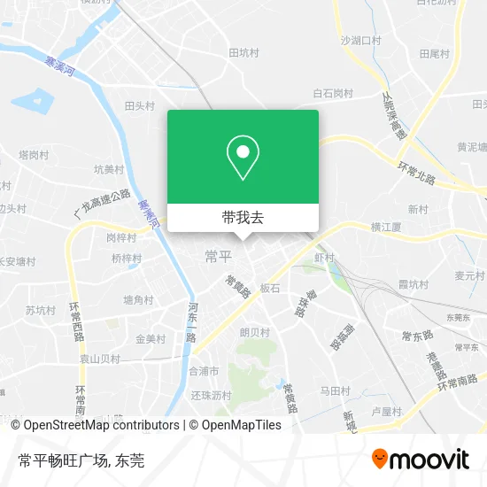常平畅旺广场地图