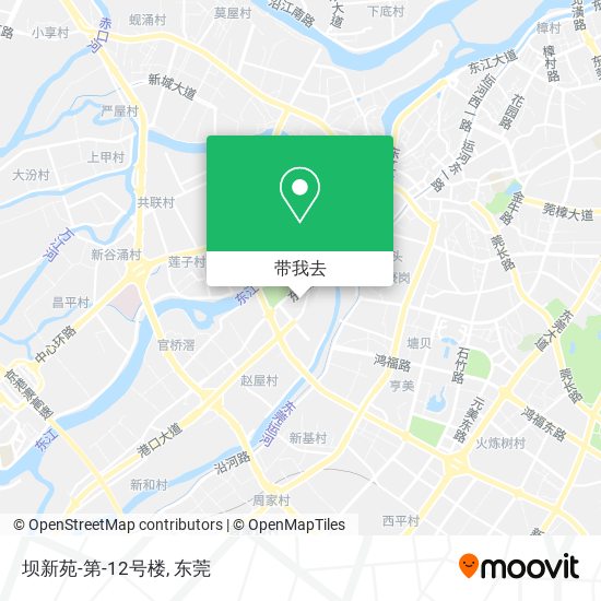 坝新苑-第-12号楼地图