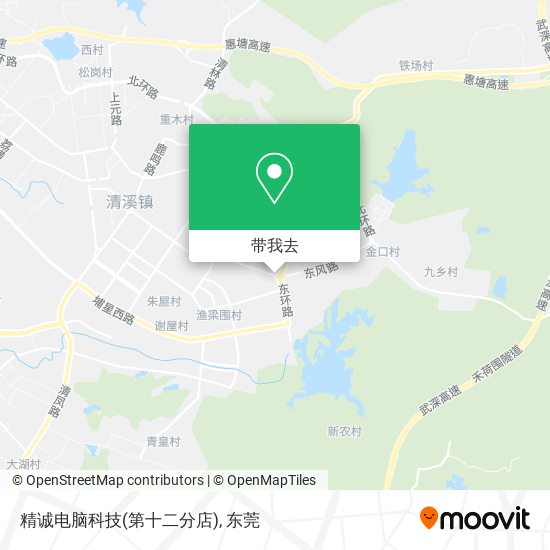 精诚电脑科技(第十二分店)地图