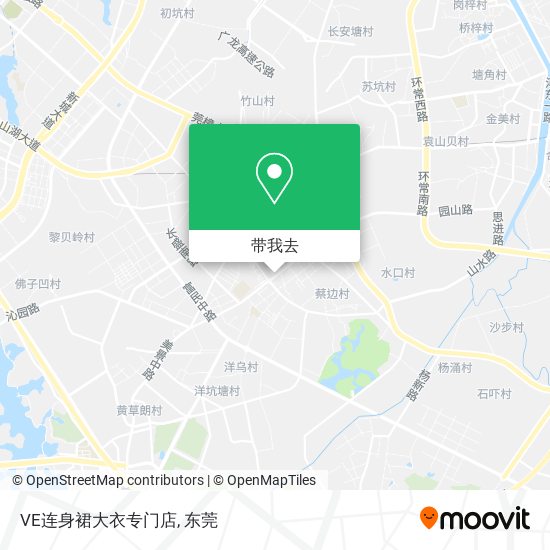 VE连身裙大衣专门店地图