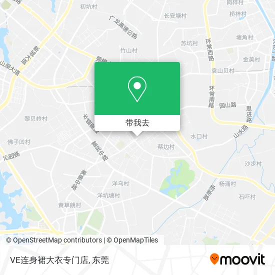 VE连身裙大衣专门店地图