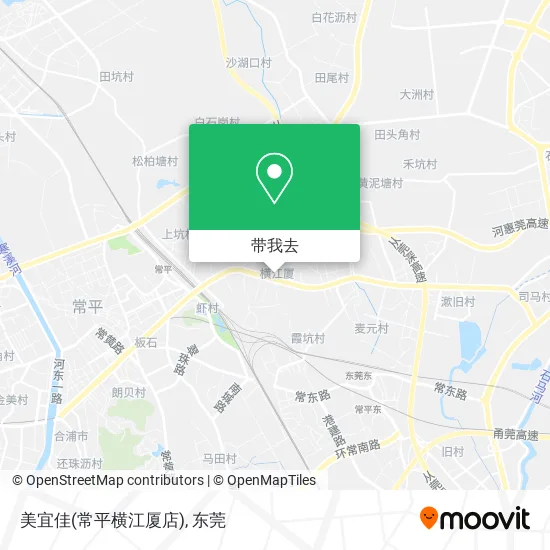 美宜佳(常平横江厦店)地图