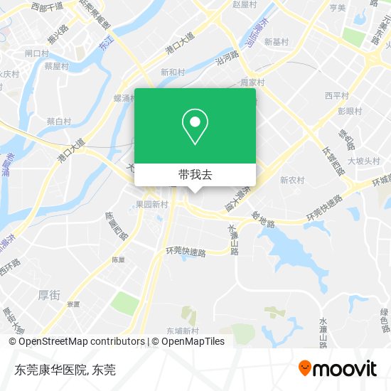 东莞康华医院地图