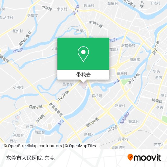 东莞市人民医院地图