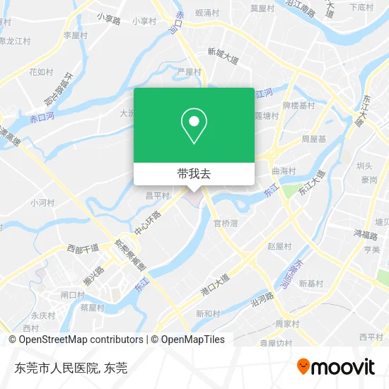东莞市人民医院地图