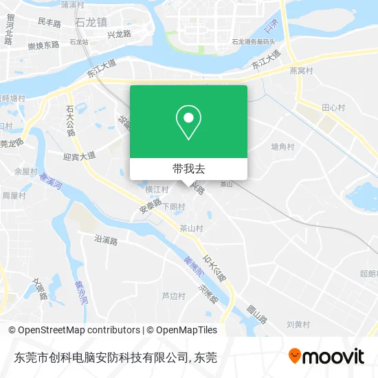 东莞市创科电脑安防科技有限公司地图