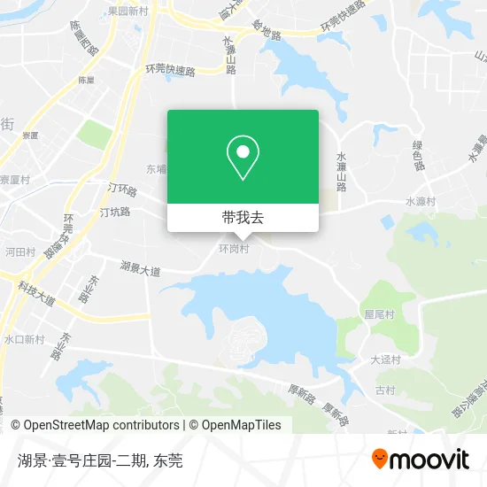湖景·壹号庄园-二期地图