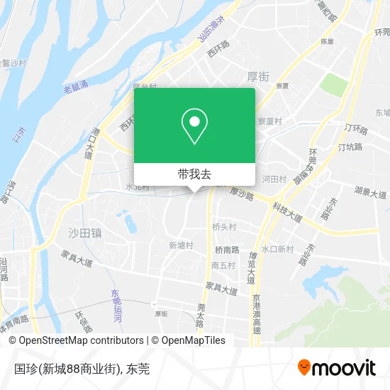 国珍(新城88商业街)地图