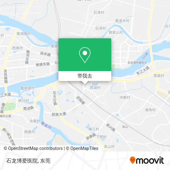 石龙博爱医院地图