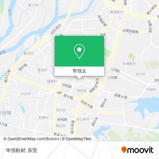 华强鞋材地图
