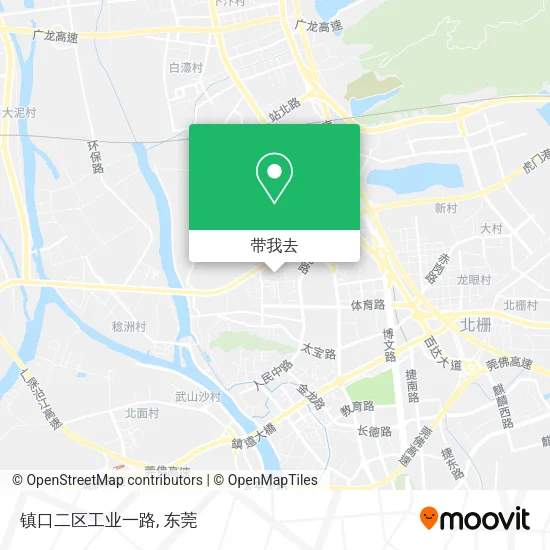 镇口二区工业一路地图