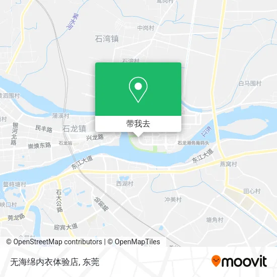 无海绵内衣体验店地图
