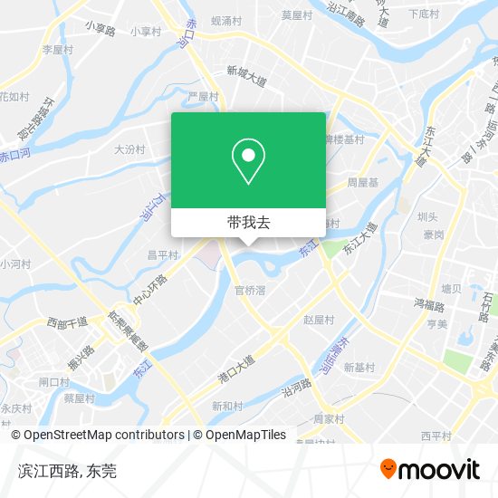 滨江西路地图
