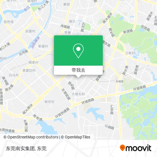 东莞南实集团地图