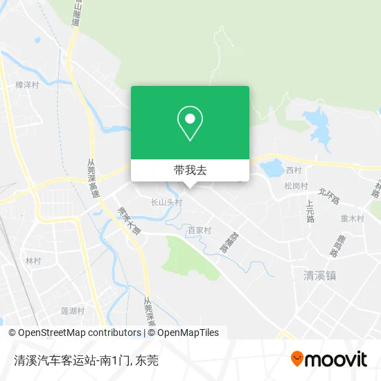 清溪汽车客运站-南1门地图