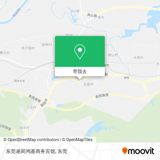 东莞谢岗鸿基商务宾馆地图