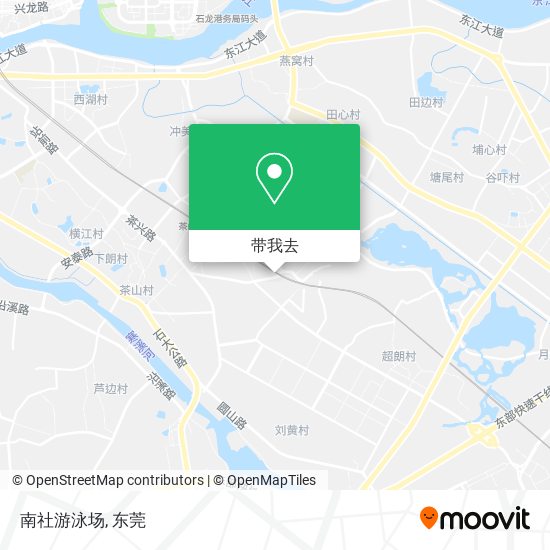 南社游泳场地图