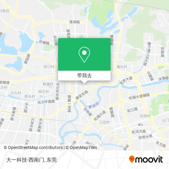 大一科技-西南门地图