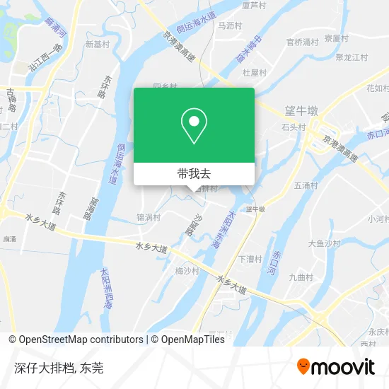 深仔大排档地图