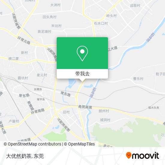 大优然奶茶地图
