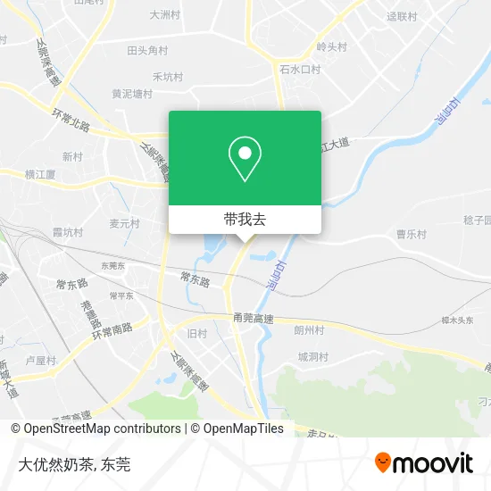 大优然奶茶地图