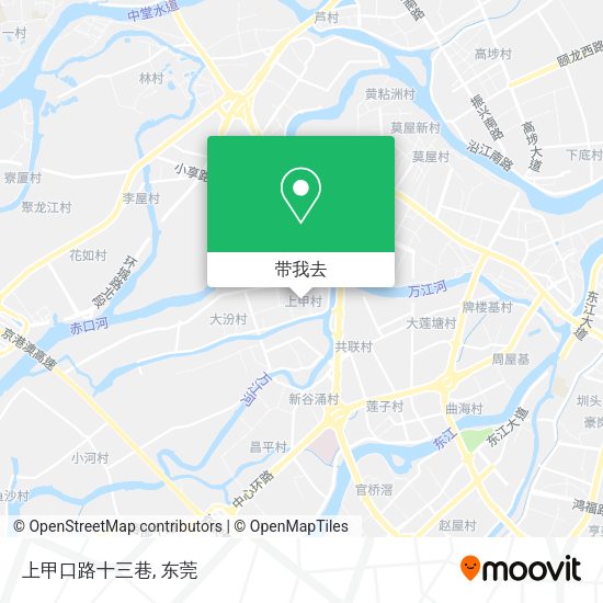 上甲口路十三巷地图