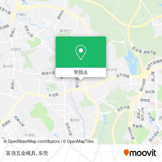 富强五金模具地图