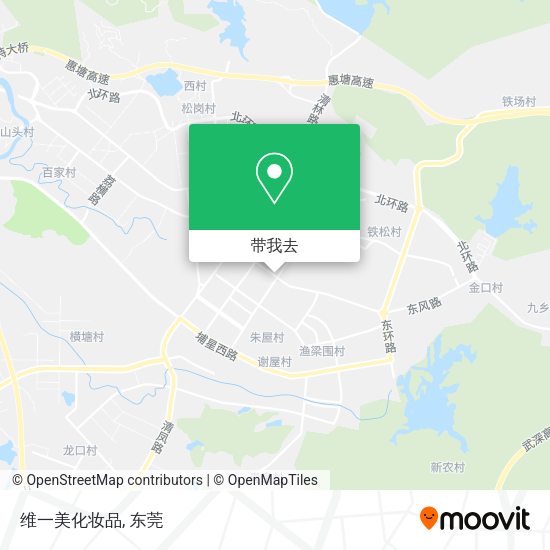 维一美化妆品地图