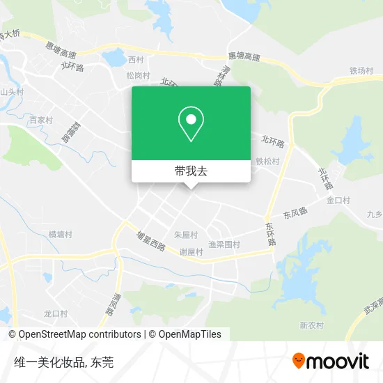 维一美化妆品地图