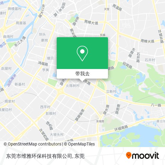 东莞市维雅环保科技有限公司地图
