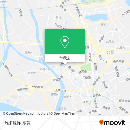 维多服饰地图