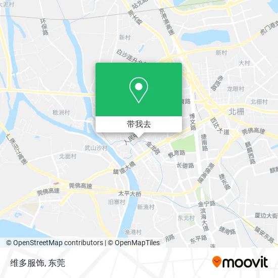 维多服饰地图