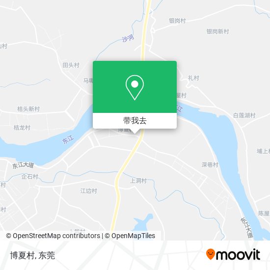博夏村地图