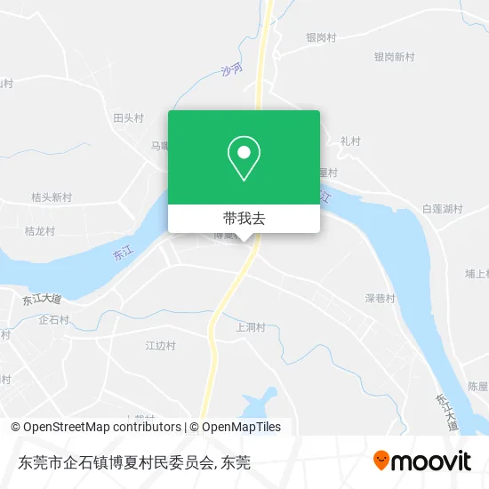 东莞市企石镇博夏村民委员会地图